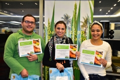 Três Vencedores do Desafio A Natureza do Arroz
